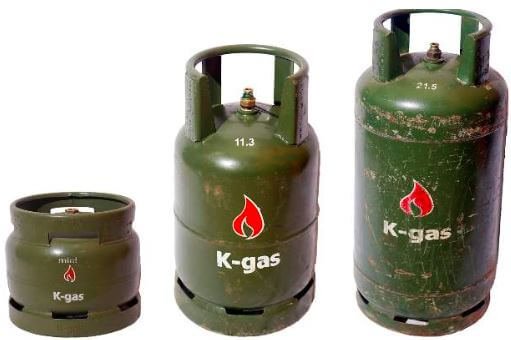 types of gas cylinders in Kenya
